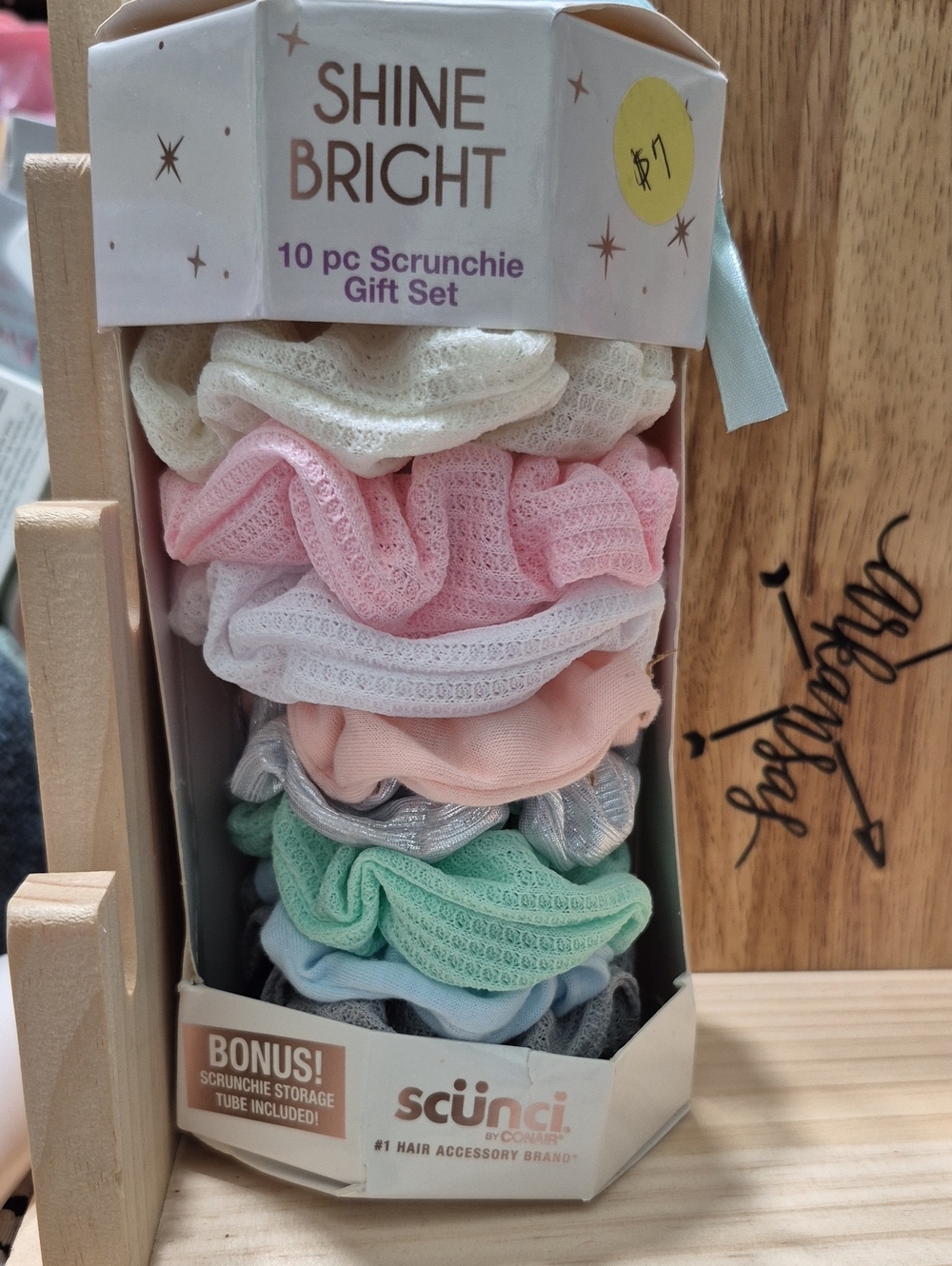 scunci Pastel Mixed Color Scrunchie Pack